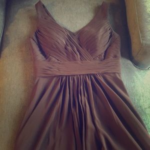 Brown Cocktail Dress